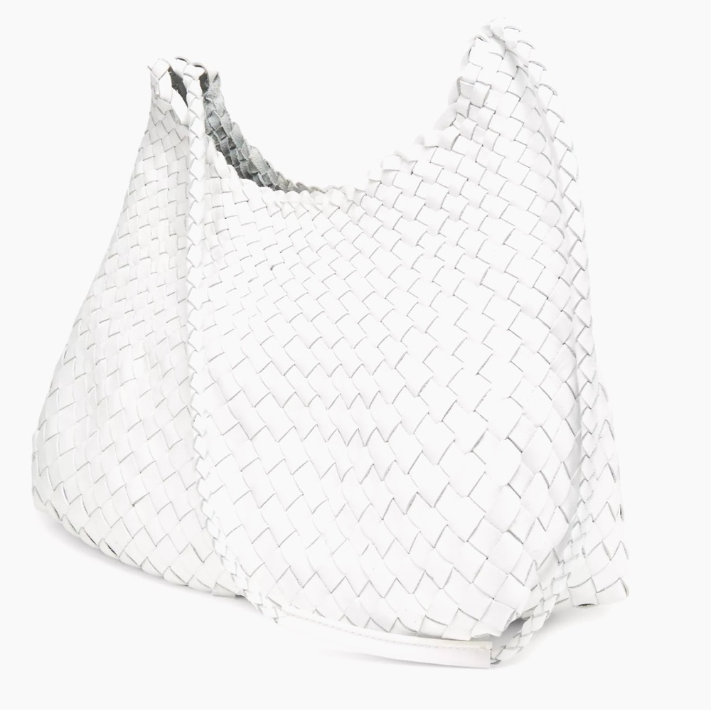Dragon Diffusion Ivory Woven Shoulder Bag - Picture 3 of 11